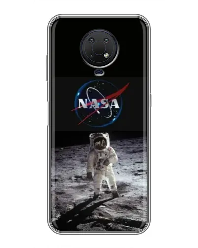Чохол для Nokia G10 з картинкою «Астронавт на Місяці» Чохол для Nokia G10 з картинкою «Астронавт на Місяці»