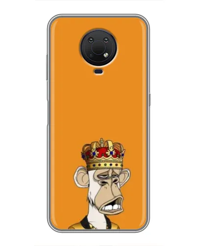 Чехол для Nokia G10 с картинкой «Золотая обезьяна Bored Ape»