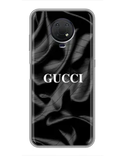 Чехол для Nokia G10 с картинкой «Gucci — шелковые волны»