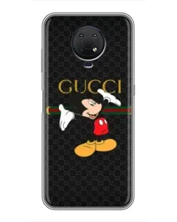 Чохол для Nokia G10 з картинкою «Міккі Маус Gucci»