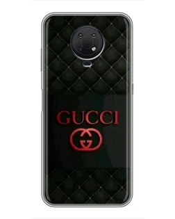 Чохол для Nokia G10 з картинкою «Gucci — стьобаний чорний»