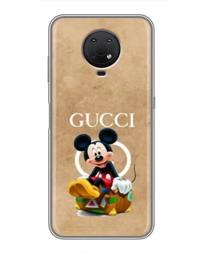 Чохол для Nokia G10 з картинкою «Міккі Маус Gucci — крафт» Чохол для Nokia G10 з картинкою «Міккі Маус Gucci — крафт»