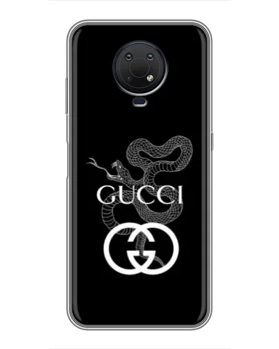 Чохол для Nokia G10 з картинкою «Gucci — срібна змія» Чохол для Nokia G10 з картинкою «Gucci — срібна змія»