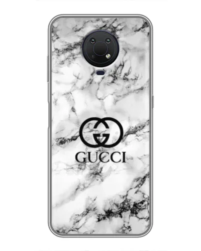 Чохол для Nokia G10 з картинкою «Gucci — мармуровий шик» Чохол для Nokia G10 з картинкою «Gucci — мармуровий шик»