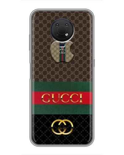 Чохол для Nokia G10 з картинкою «Gucci — брендований десерт» Чохол для Nokia G10 з картинкою «Gucci — брендований десерт»