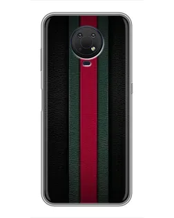 Чохол для Nokia G10 з картинкою «Gucci — неонова лінія»