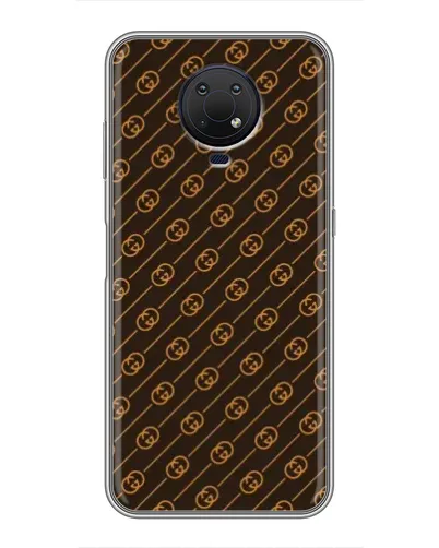 Чохол для Nokia G10 з картинкою «Gucci — золоті діагоналі» Чохол для Nokia G10 з картинкою «Gucci — золоті діагоналі»