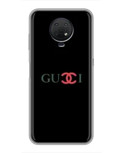 Чохол для Nokia G10 з картинкою «Gucci — червоний градієнт»