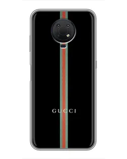 Чохол для Nokia G10 з картинкою «Gucci — строга лінія»