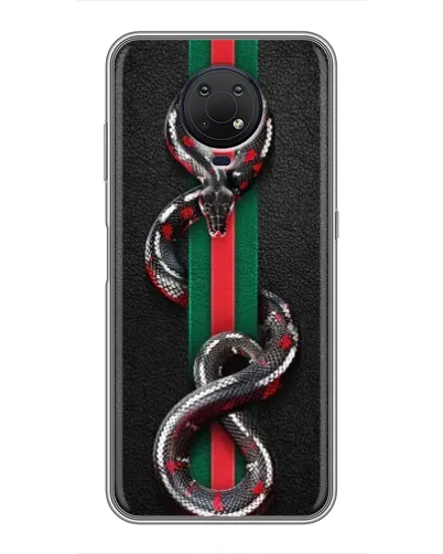 Чохол для Nokia G10 з картинкою «Gucci — змія на смузі» Чохол для Nokia G10 з картинкою «Gucci — змія на смузі»