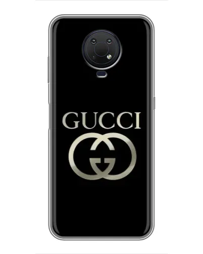 Чохол для Nokia G10 з картинкою «Gucci — золото на чорному» Чохол для Nokia G10 з картинкою «Gucci — золото на чорному»