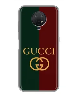 Чохол для Nokia G10 з картинкою «Gucci — темно-зелений градієнт»