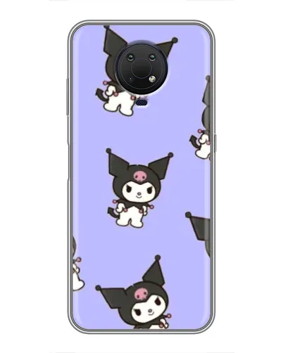 Чехол для Nokia G10 с картинкой «Паттерн с Kuromi»