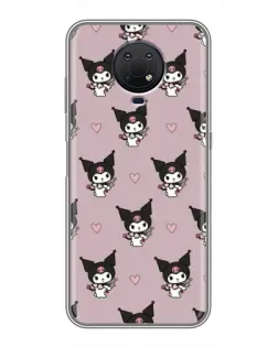 Чехол для Nokia G10 с картинкой «Kuromi — ночной сон»