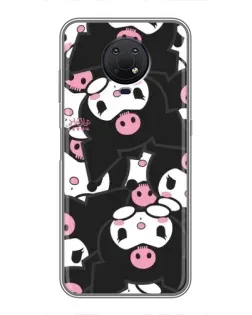 Чехол для Nokia G10 с картинкой «Паттерн голов Куроми»