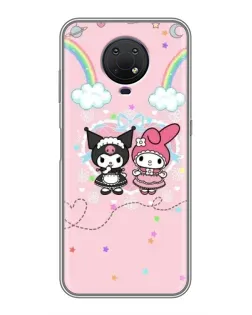 Чехол для Nokia G10 с картинкой «My Melody и Kuromi»