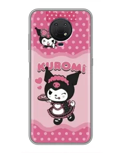 Чехол для Nokia G10 с картинкой «Розовая Куроми»