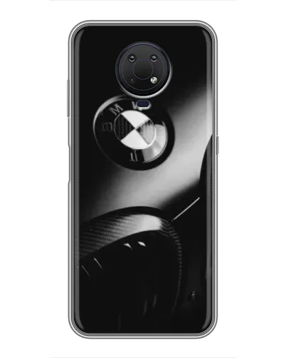 Чехол для Nokia G10 с картинкой «Эмблема BMW — макро» Чехол для Nokia G10 с картинкой «Эмблема BMW — макро»