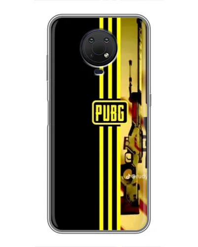 Чохол для Nokia G10 з картинкою «PUBG — камуфляжний шолом»