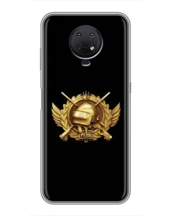 Чохол для Nokia G10 з картинкою «PUBG — помаранчевий градієнт» Чохол для Nokia G10 з картинкою «PUBG — помаранчевий градієнт»