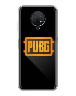 Чохол для Nokia G10 з картинкою «PUBG — рамка лого»