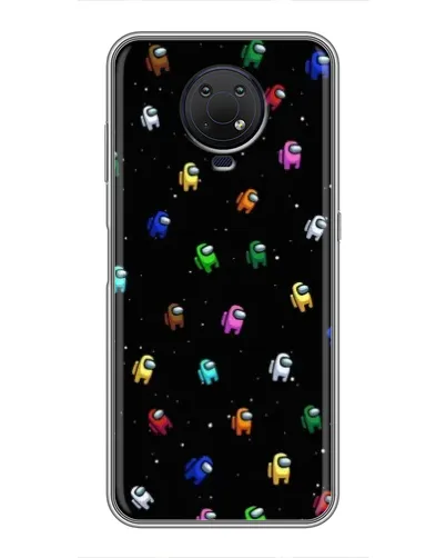 Чехол для Nokia G10 с картинкой «Экипаж Among Us» Чехол для Nokia G10 с картинкой «Экипаж Among Us»