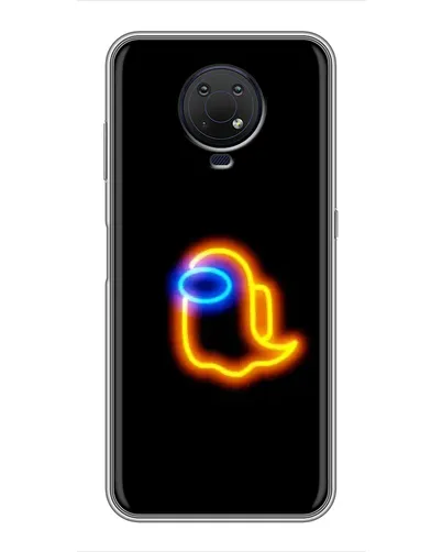 Чехол для Nokia G10 с картинкой «Among Us неоновое сияние» Чехол для Nokia G10 с картинкой «Among Us неоновое сияние»