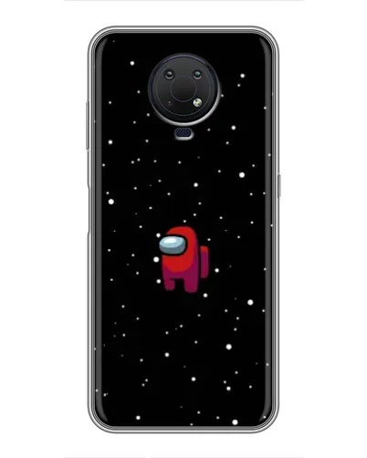 Чехол для Nokia G10 с картинкой «Красный Among Us» Чехол для Nokia G10 с картинкой «Красный Among Us»