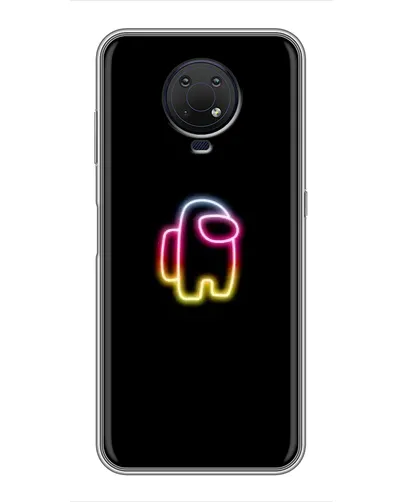 Чехол для Nokia G10 с картинкой «Among Us градиент» Чехол для Nokia G10 с картинкой «Among Us градиент»
