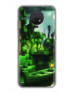 Чохол для Nokia G10 з картинкою «Minecraft лісовий пейзаж» Чохол для Nokia G10 з картинкою «Minecraft лісовий пейзаж»