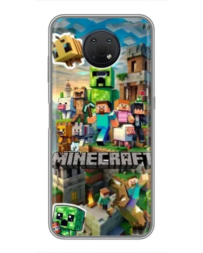 Чохол для Nokia G10 з картинкою «Замок Minecraft» Чохол для Nokia G10 з картинкою «Замок Minecraft»