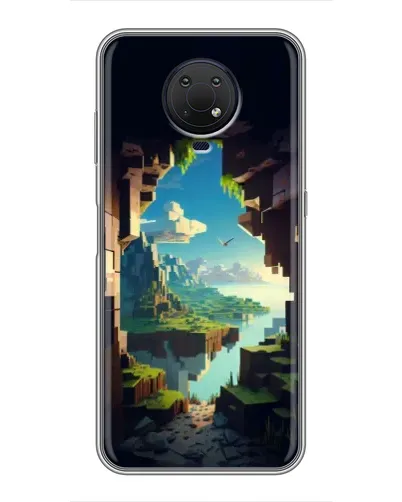Чохол для Nokia G10 з картинкою «Вид з печери» Чохол для Nokia G10 з картинкою «Вид з печери»