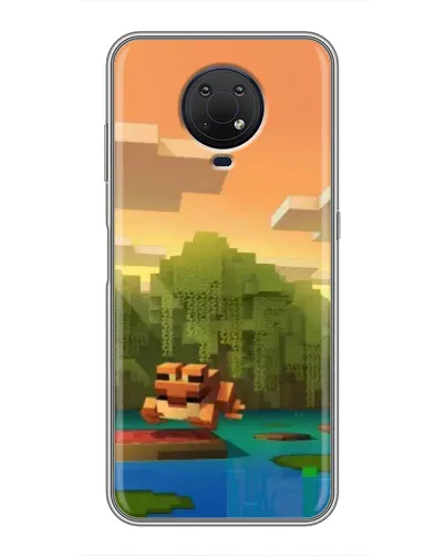 Чохол для Nokia G10 з картинкою «Майнкрафт захід сонця» Чохол для Nokia G10 з картинкою «Майнкрафт захід сонця»