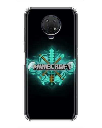 Чохол для Nokia G10 з картинкою «Minecraft Diamond лого» Чохол для Nokia G10 з картинкою «Minecraft Diamond лого»