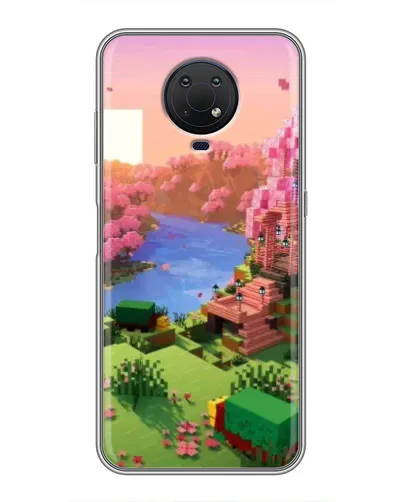 Чохол для Nokia G10 з картинкою «Рожеве дерево Minecraft» Чохол для Nokia G10 з картинкою «Рожеве дерево Minecraft»