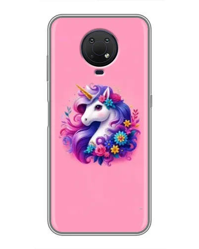 Чехол для Nokia G10 с картинкой «Сказочный единорог»