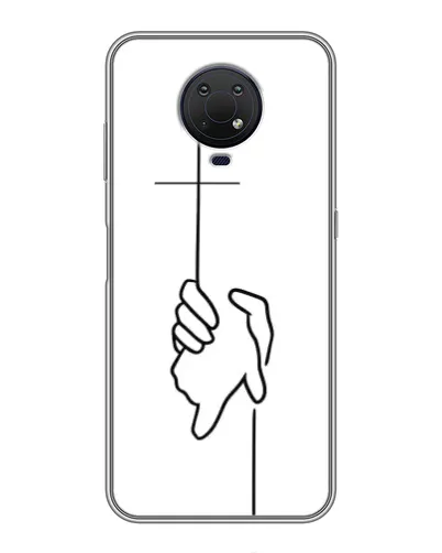 Чохол для Nokia G10 з картинкою «Рука тримає» Чохол для Nokia G10 з картинкою «Рука тримає»