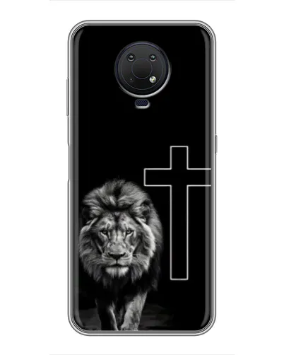 Чохол для Nokia G10 з картинкою «Лев та Хрест» Чохол для Nokia G10 з картинкою «Лев та Хрест»