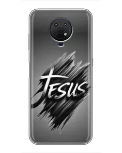 Чохол для Nokia G10 з картинкою «Напис Jesus Graffiti»