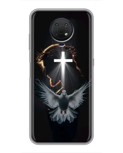 Чохол для Nokia G10 з картинкою «Голуб та Світло» Чохол для Nokia G10 з картинкою «Голуб та Світло»