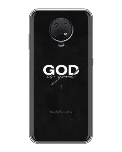 Чохол для Nokia G10 з картинкою «GOD — Бог над усім» Чохол для Nokia G10 з картинкою «GOD — Бог над усім»