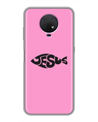 Чохол для Nokia G10 з картинкою «Рожевий символ Jesus» Чохол для Nokia G10 з картинкою «Рожевий символ Jesus»