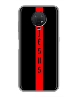 Чохол для Nokia G10 з картинкою «Червона лінія віри»
