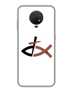 Чохол для Nokia G10 з картинкою «Риба та хрест»