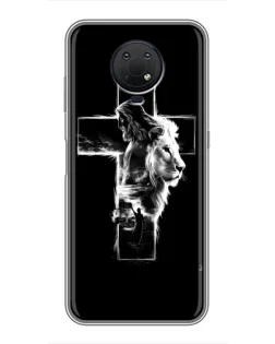 Чехол для Nokia G10 с картинкой «Сияющий крест Jesus» Чехол для Nokia G10 с картинкой «Сияющий крест Jesus»