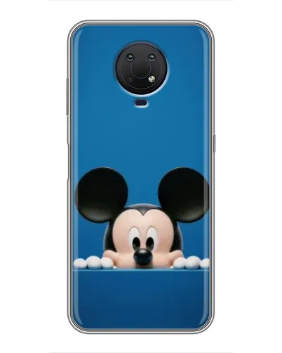 Чехол для Nokia G10 с картинкой «Микки выглядывает»