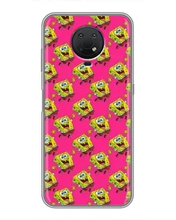 Чехол для Nokia G10 с картинкой «Розовый паттерн» Чехол для Nokia G10 с картинкой «Розовый паттерн»
