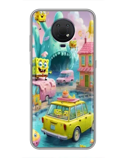 Чехол для Nokia G10 с картинкой «Монстр-трак приключения»
