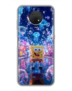 Чехол для Nokia G10 с картинкой «Неоновый океан» Чехол для Nokia G10 с картинкой «Неоновый океан»