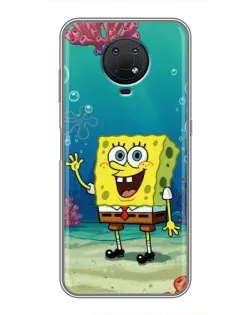 Чехол для Nokia G10 с картинкой «Подводный привет» Чехол для Nokia G10 с картинкой «Подводный привет»
